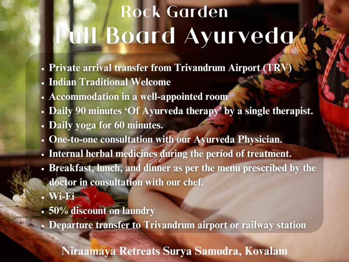 Niraamaya Wellness Retreats, Surya Samudra, Kovalam Esterno foto